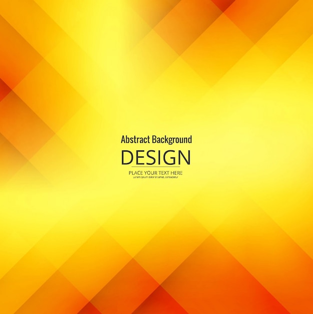 Modern yellow geometric background