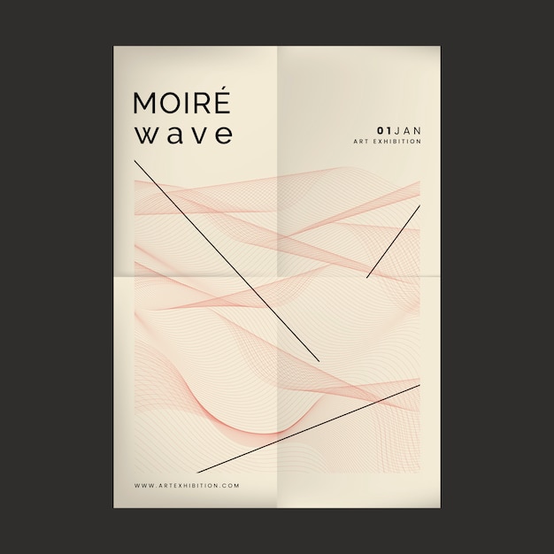 Moiré pattern background