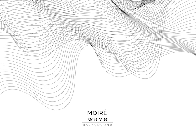 Free vector moiré pattern background