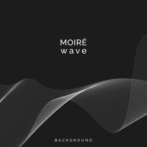 Moiré pattern background