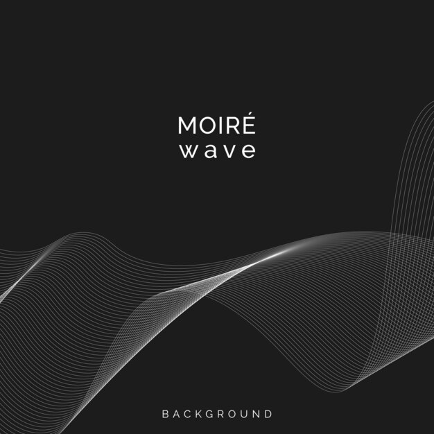 Moiré pattern background