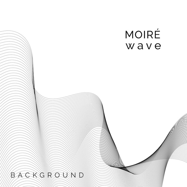 Moiré pattern background