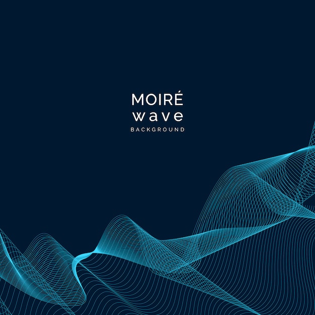 Free vector moiré pattern background