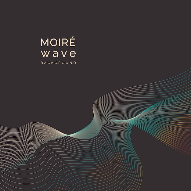 Moiré pattern background