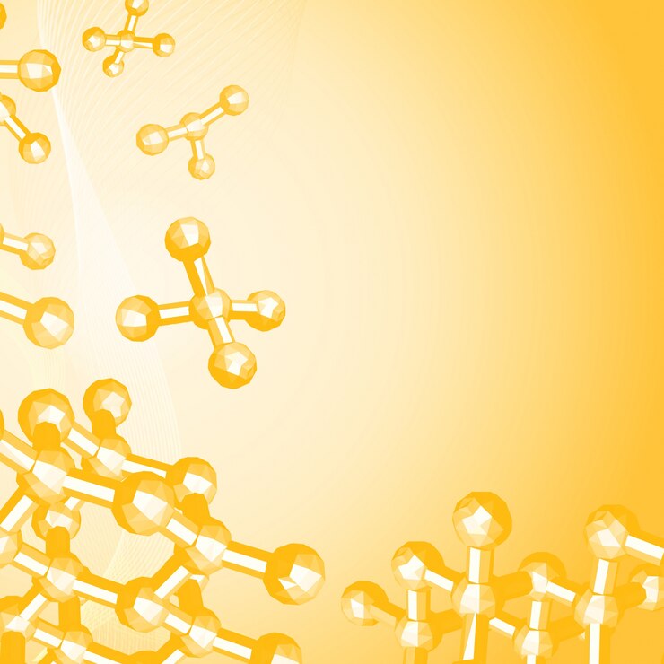 Free Vector molecule of diamond