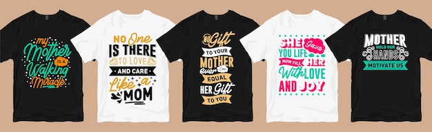 Download Premium Vector Mom T Shirt Designs Bundle Mother S Day Quotes Typography Graphic T Shirt Collection