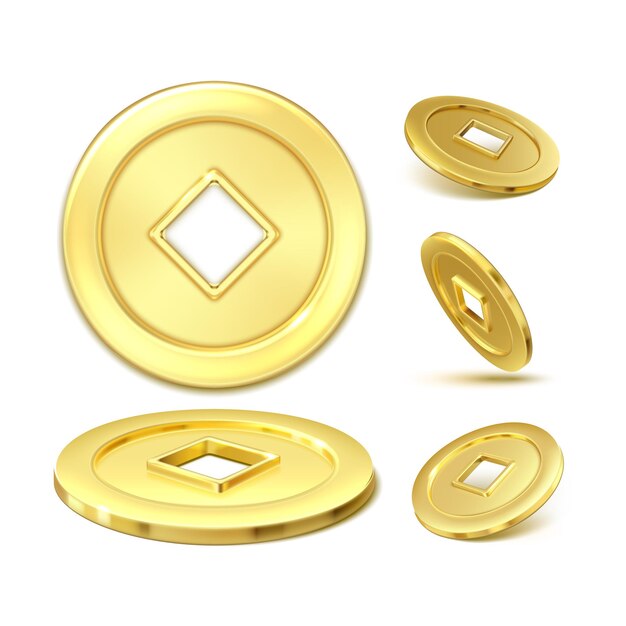 Money coin china vector