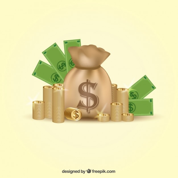 Free vector money illustration