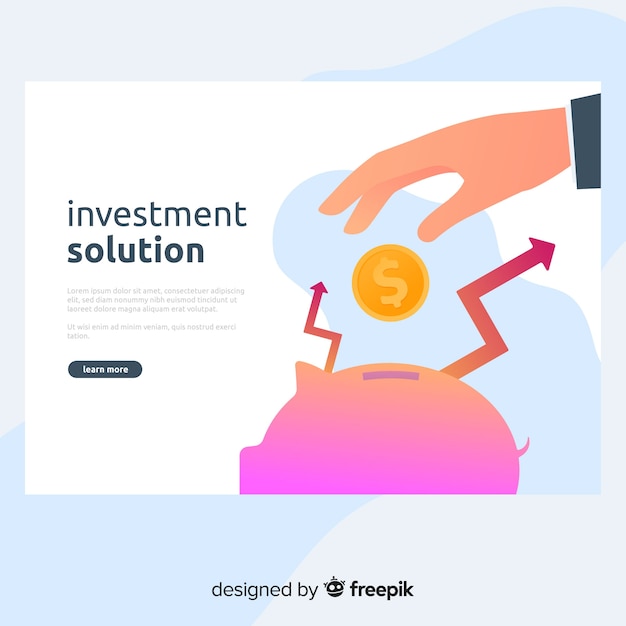 Money landing page