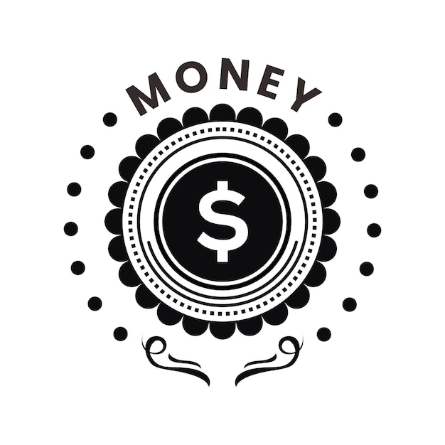 Money logo design vector