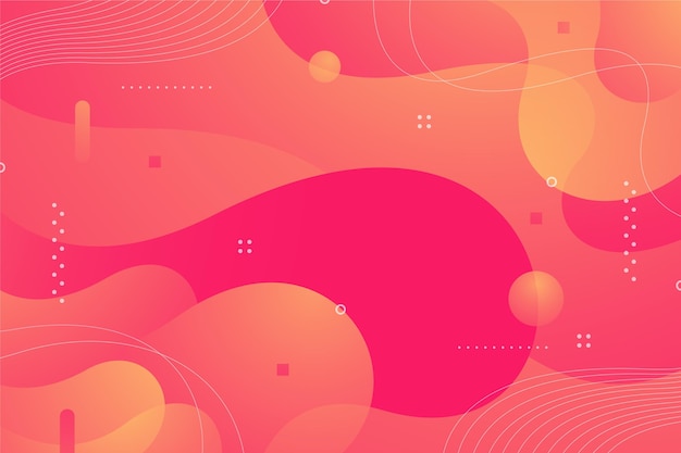 Free vector monochromatic background with wavy abstract shapes