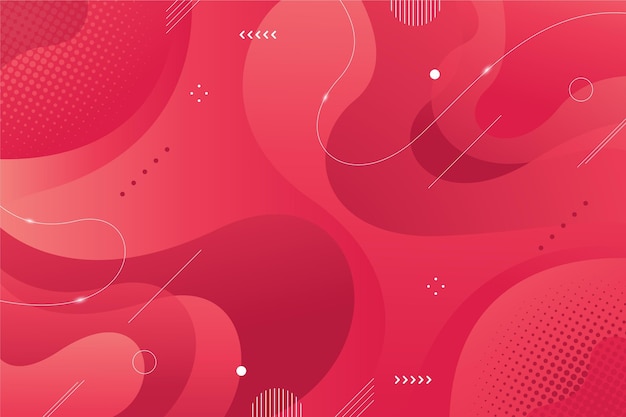 Monochromatic background with wavy abstract shapes