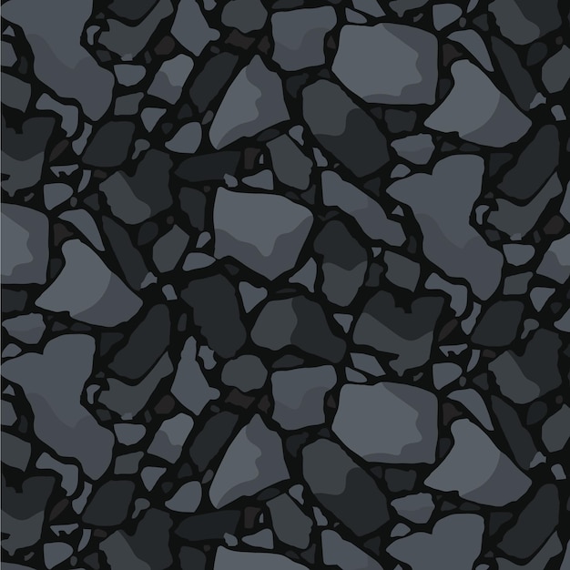 Monochromatic terrazzo pattern design