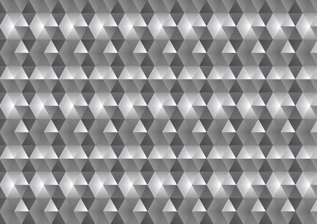 Monochrome low poly abstract background