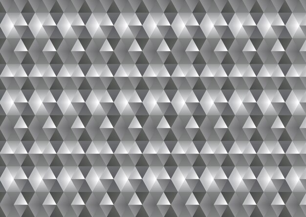 Monochrome low poly abstract background