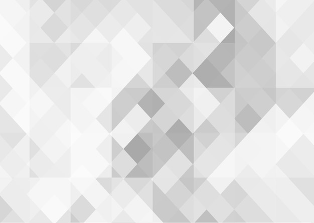 Monochrome low poly abstract design background