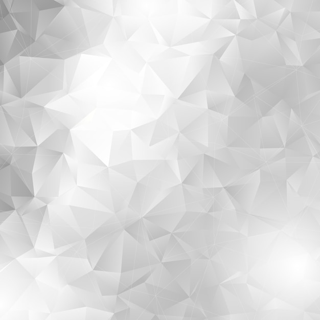 Monochrome low poly design