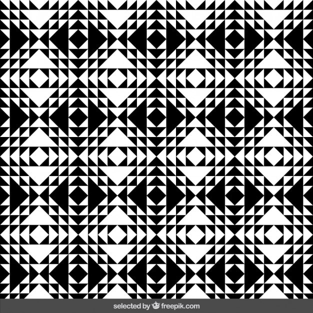 Free vector monochrome pattern