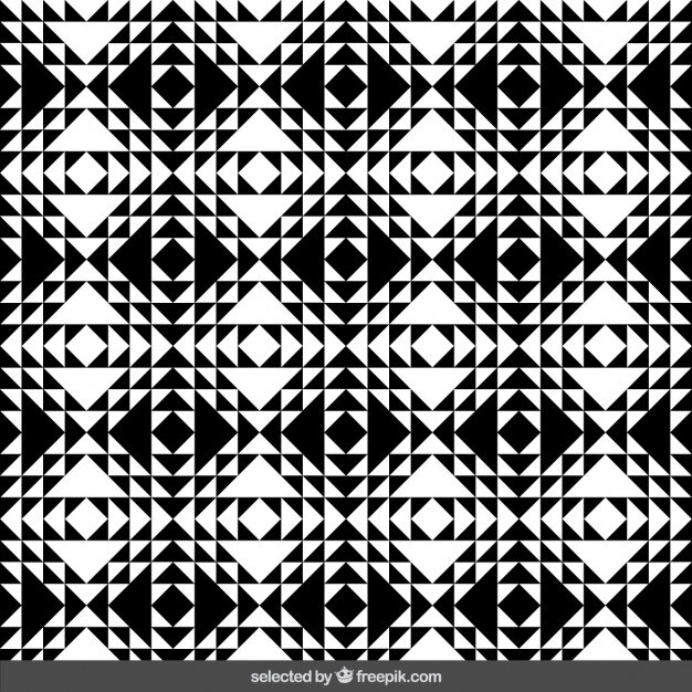 Monochrome pattern