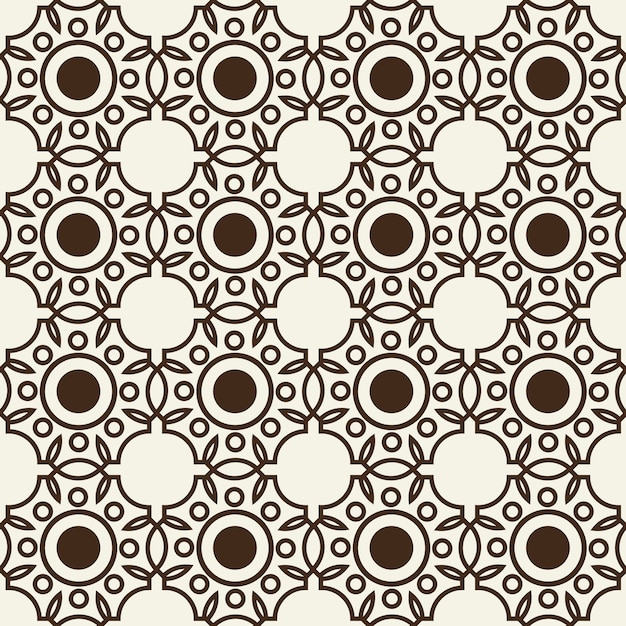 Free vector monochrome seamless background pattern