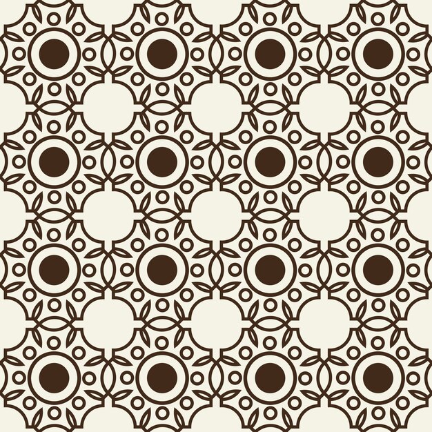 Monochrome Seamless Background Pattern