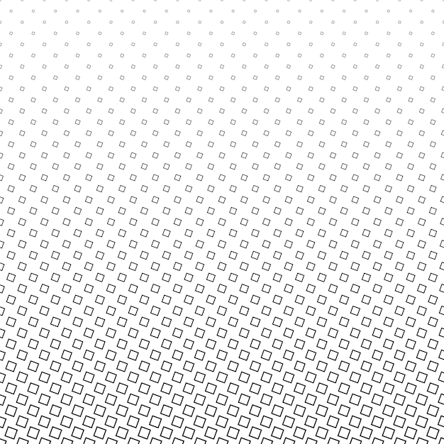 단색 사각형 패턴-각 사각형에서 기하학적 하프 톤 추상적 인 벡터 배경 디자인