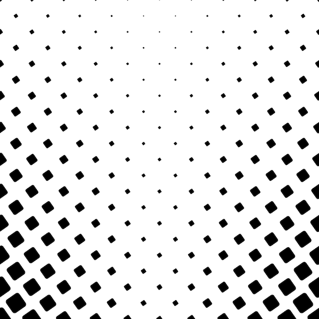 Monochrome square pattern - vector background