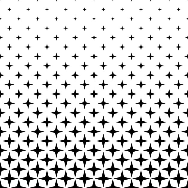 흑백 별 패턴-기하학적 형태에서 추상적 인 벡터 배경
