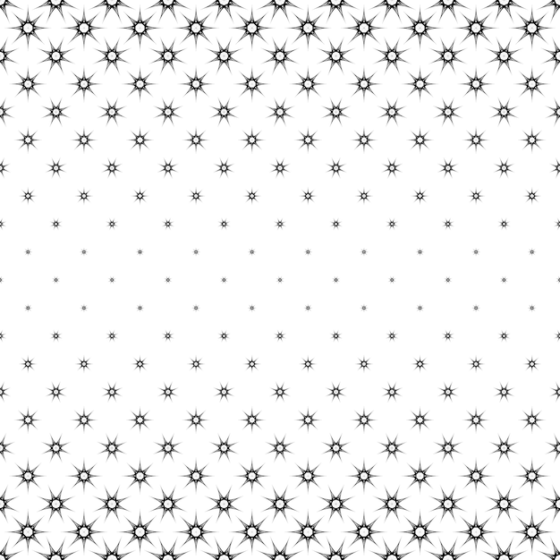 Monochrome star pattern - background graphic