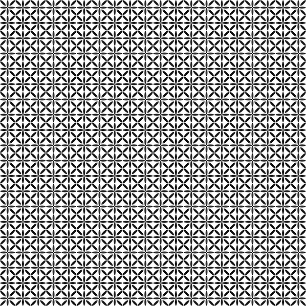 Monochrome star pattern - vector background graphic