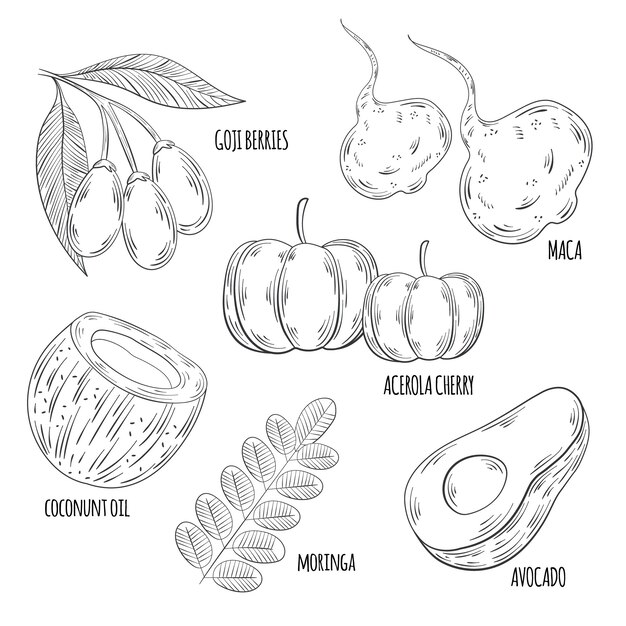 Монохромная коллекция суперпродуктов