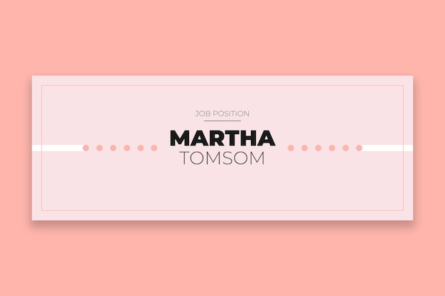 Monocolor light pink facebook profile cover