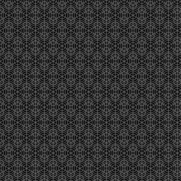 Monogram Line Seamless Pattern