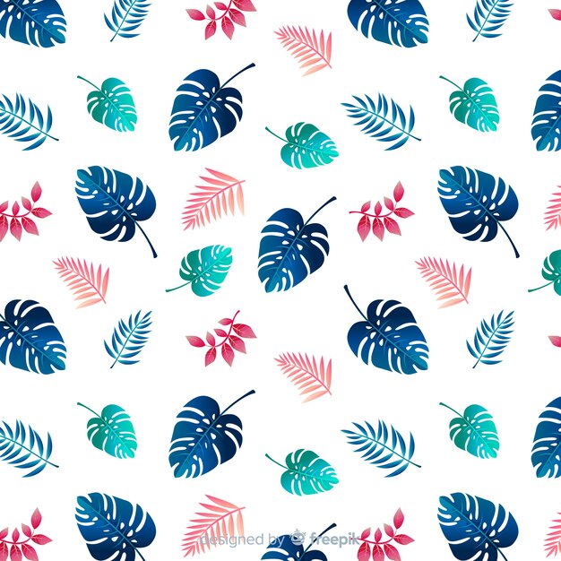 Monstera leaves background