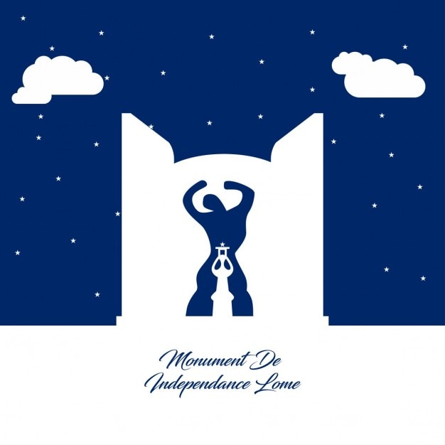Free Vector monument of independence
