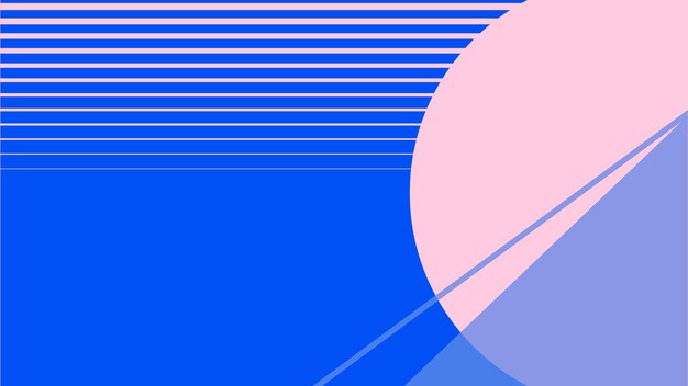 Moon scenery wallpaper  in pink and blue