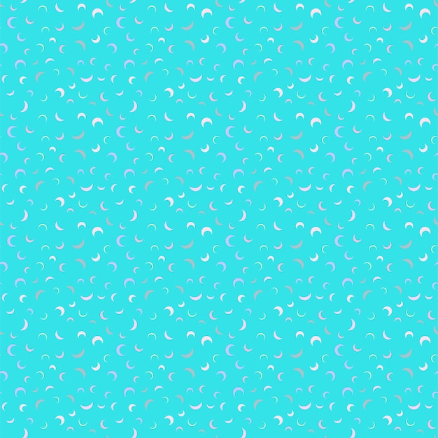 Moon seamless pattern childrens pattern night pattern pastel color vector