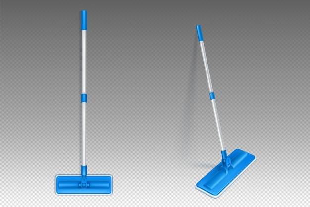 Free vector mop or swab household cleaning equipment vector