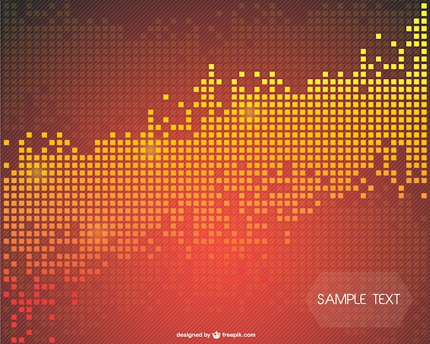 Free vector mosaic background vector