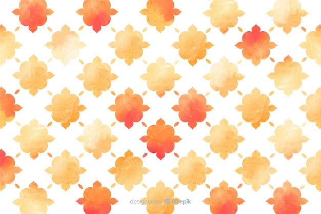 Free vector mosaic watercolor background