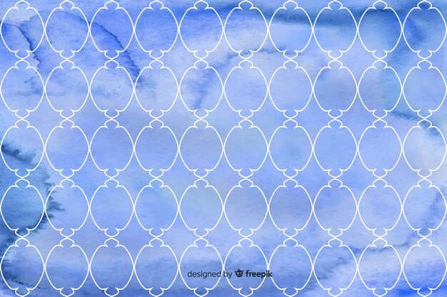 Free Vector mosaic watercolor background