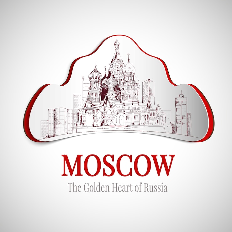 Бесплатный Вектор герб города москвы