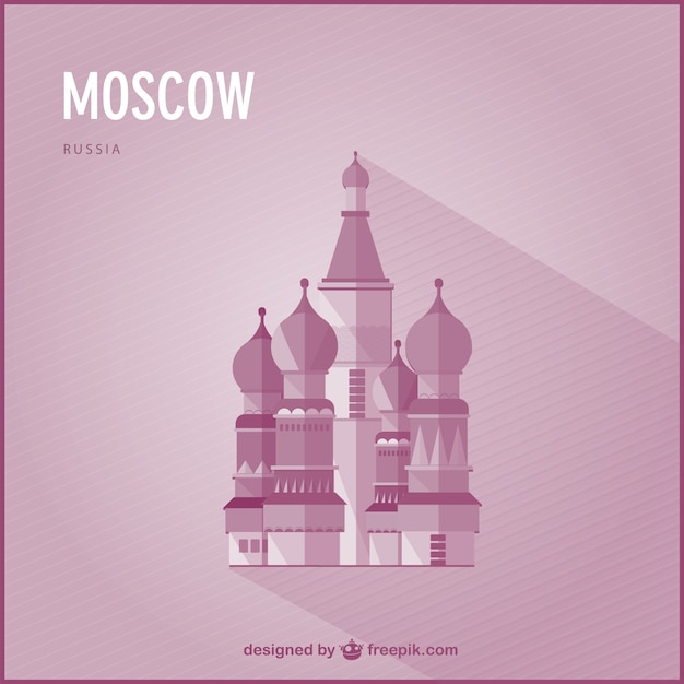 Free vector moscow landmark