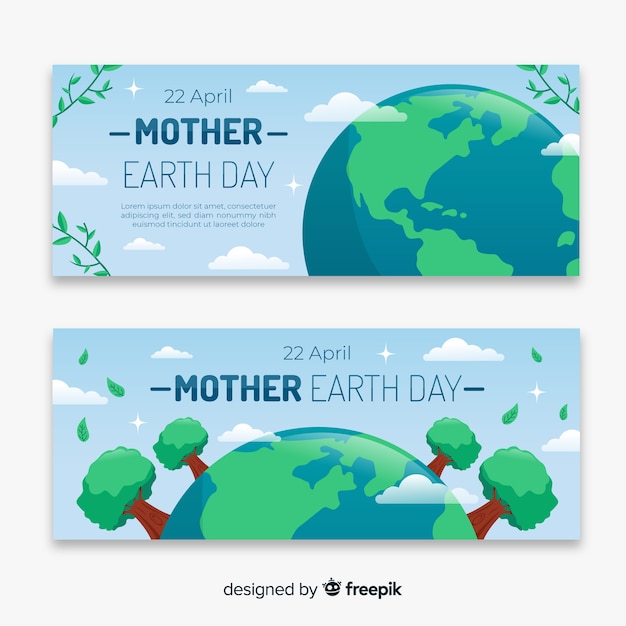 Баннеры Дня Матери Земли