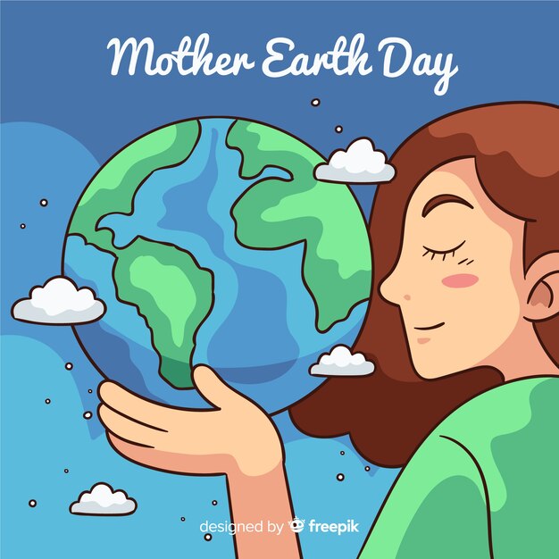 Mother earth day banners