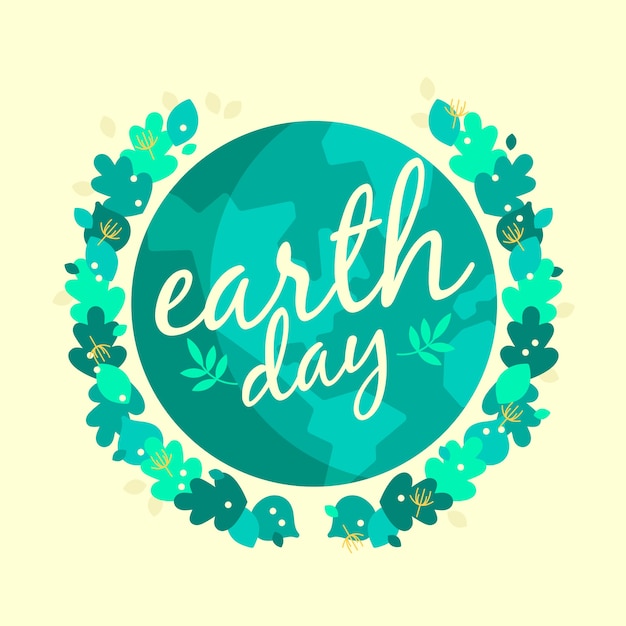 Free vector mother earth day in flat design