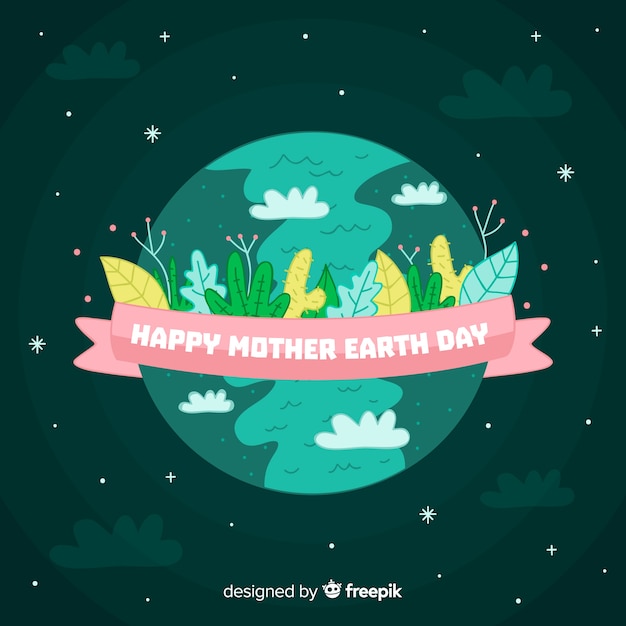 Free vector mother earth day