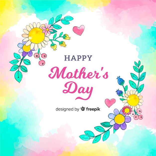 Free vector mother's day background