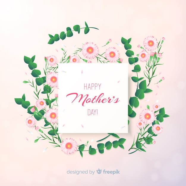 Free vector mother's day background