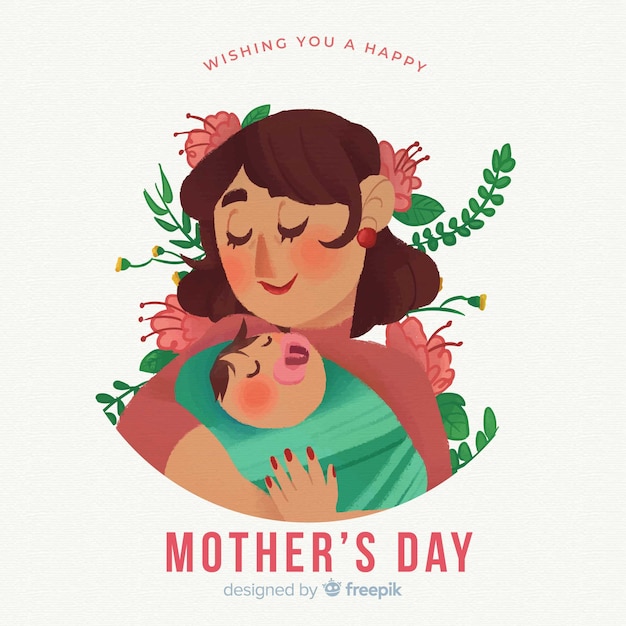 Free vector mother's day background